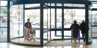 Automatic-Glass-revolving-Doors